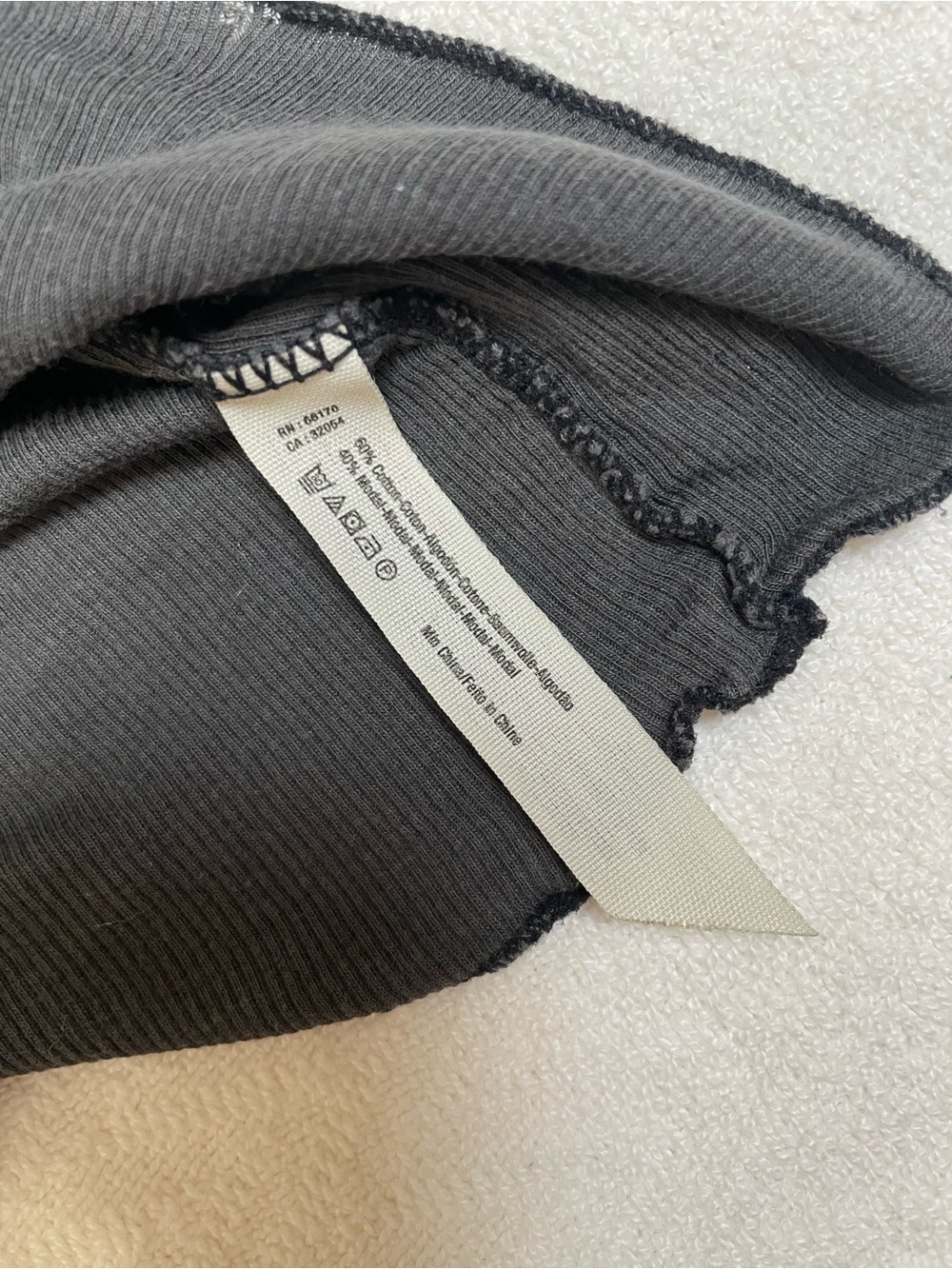 Free People Cotton/Modal Ribbed Tee - Picture 6 of 7